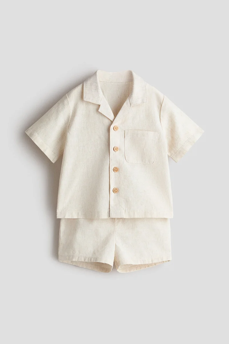 H&M 2-piece linen set